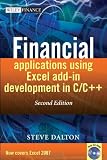 Financial Applications Using Excel Add-in Development in C/C++, 2nd Edition