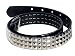Sports : X-Collection Nieten/Spikes G&uuml;rtel schwarz