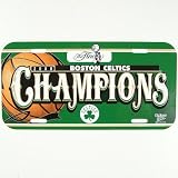 BOSTON CELTICS 2008 NBA FINAL CHAMPIONS LICENSE PLATE
