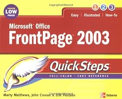 Microsoft Office FrontPage 2003 QuickSteps