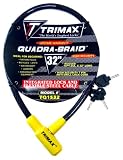 Trimax TQ1532 Trimaflex Integrated Keyed Cable Lock (32