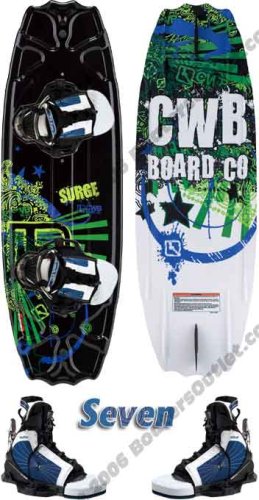 2007 CWB Surge 125 cm. W/ SM/MD Seven Bindings