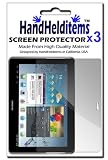HHI Anti-Fingerprint, Anti-Glare, Matte Finished Screen Protector for Samsung Galaxy Tab 2 (10.1) - (3 Pack) (Package include a HandHelditems Sketch Stylus Pen)