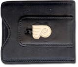 Philadelphia Flyers Gold Plated Leather Money Clip & C/C Holder