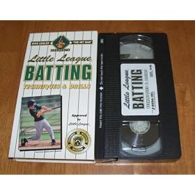 Little League Batting: Techniques & Drills [VHS]