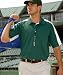 UltraClub Adult Cool-N-Dry Sport Shoulder Block Polo Shirt. 8409