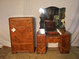 Antique Waterfall Bedroom Set Dresser & Vanity 51DhP9dyNXL. SL160 Antique Waterfall Bedroom Set Dresser & Vanity