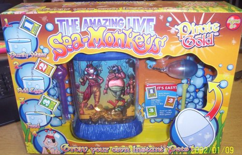 Sea Monkeys Under The Sea Deluxe Gift Set - Pirate Gold Picture