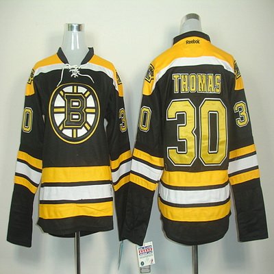 Reebok Boston Bruins Tim Thomas Premier Home Jersey size xl