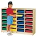 Jonti-Craft 0625JC 24 PAPER-TRAY CUBBIE With colored paper-trays