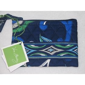 Vera Bradley Coin Purse in Mediterranean Blue