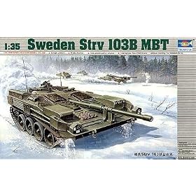 Swedish S-Tank STRV 103B MBT by Trumpeter