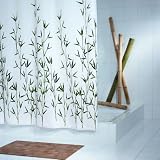 Produkt-Bild: Ridder 473050-350 Duschvorhang Textil 180 x 200 cm Bambus gr&uuml;n