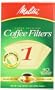 Melitta 620120 #1 Cone PA1-40 NB Filter Paper, Green