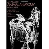 An Atlas of Animal Anatomy for Artists (Dover Anatomy for Artists) ~ W. Ellenberger
