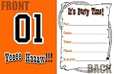 Dukes of Hazzard Party Invitations