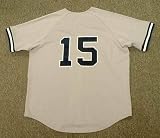 THURMAN MUNSON New York Yankees 1976 Majestic Throwback Away Baseball Jersey
