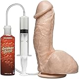 Doc Johnson The Amazing Squirting Realistic Cock with 1 oz. Bottle of Splooge Juice