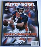 Super Bowl Official Program: Denver Broncos World Champions!