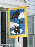 Graduation Celebration Regular Size Applique Flag