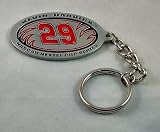 Kevin Harvick Pewter Oval NASCAR Keychain