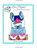 Love Puppies Coloring Book for Adults