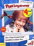  : Pippi Langstrumpf - Spielfilm-Box (4 DVDs, Remastered)