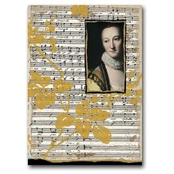 Friendship - Musical Notes - 5" x 7" Pop Up Greeting Card