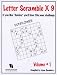 Books : Letter Scramble X 9: Vol. 1 & 2