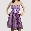 Sexy Unique Print Chiffon Cocktail Dress Cocktail Gown Prom Holiday Bridesmaid Junior Size