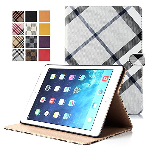 iPad Air 2 Case, Technext020® [Pattern] Apple iPad Air 2 Case [2nd Generation][PU Leather] [Ultra Slim] [Light Weight] [Scratch-Resistant Lining] [Perfect Fit] [2014 Release] iPad Air 2 Cover