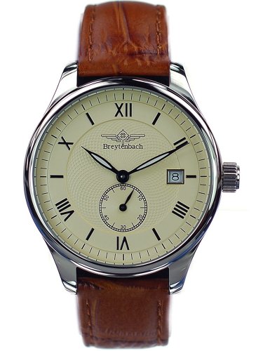 Breytenbach Herren-Armbanduhr XL  Kleine Sekunde Analog Leder 88503