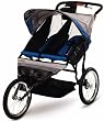 InStep Run Around 2 Double Jogging Stroller (Royal Blue/Grey)