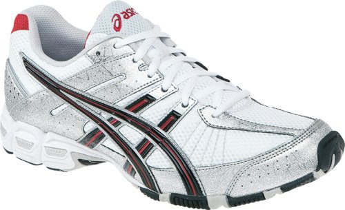 ASICS Men's GEL-Antares TR 2 Cross-Training Shoe,Silver/Black/Red,9 M On Sale
