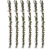 SIX Artificial 6' Mini Grape Ivy Garland with Twigs _mauve