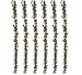 SIX Artificial 6' Mini Grape Ivy Garland with Twigs _mauve