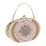 Savanna Beaded Satin Evening Bag