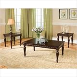 3-Pack Set Table by Standard Furniture - Dark Wood (24053)