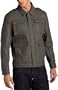Calvin Klein Men's Zip Front Jacket,Dark Cliff Heather,Medium