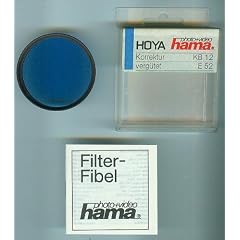Hoya Hama Korrektur-Filter / Korrekturfilter KB 12 (80 B) 446/520 - verg�tet - E52