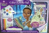 Disney Princess and the Frog doll Story book Color  Activity Pad set