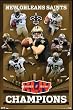 New Orleans Saints (Super Bowl XLIV Champions) Sports Poster Print - 22 X 34