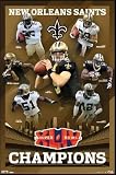 New Orleans Saints (Super Bowl XLIV Champions) Sports Poster Print - 22 X 34