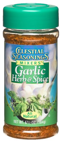 Celestial Seasonings Garlic Herb & Spice, 6.5-Ounce Bottle (Pack of 5) by Celestial Seasonings