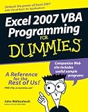 Excel 2007 VBA Programming For Dummies (For Dummies (Computer/Tech))