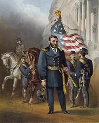 General Grant at the U.S. Capitol - ca. 1868 Lithograph by Charles H. Crosby - 16" x 20" - Fine-Art Gicl??e Photographic Print of an Image from the Library of Congress Collection