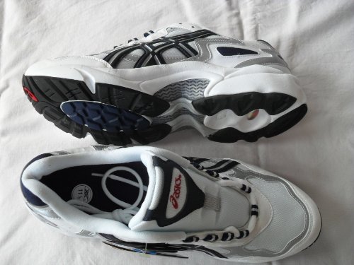 Asics Gel Große Sportschuhe Laufschuhe Übergrößen Weiß, Größe:48