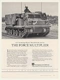 1985 LTV MLRS Multiple Launch Rocket System Photo Print Ad (43047)