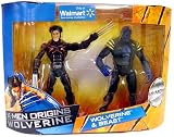 X-Men Origins Wolverine Trilogy Collection 2-Pack Wolverine and Beast