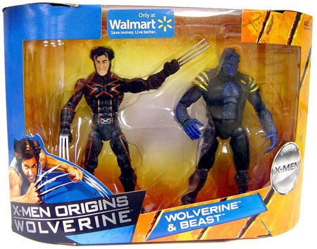 X-Men Origins Wolverine Trilogy Collection 2-Pack Wolverine and Beast